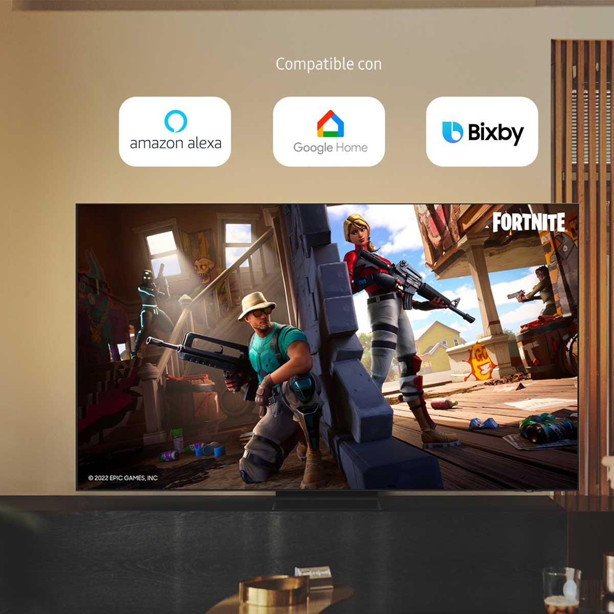 Pantalla Samsung 43" Neo Qled 4K Gaming Tv Qn43Qn90Bafxzx