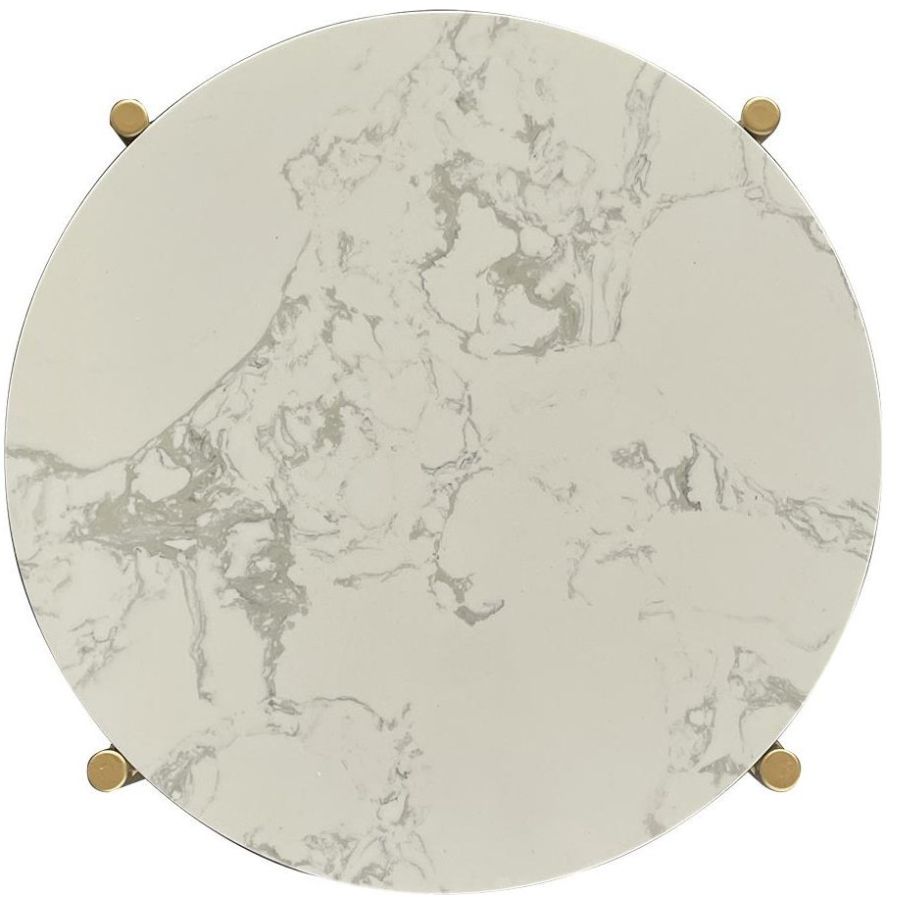 Mesa Lateral Faux Marble Iza Vintage Home