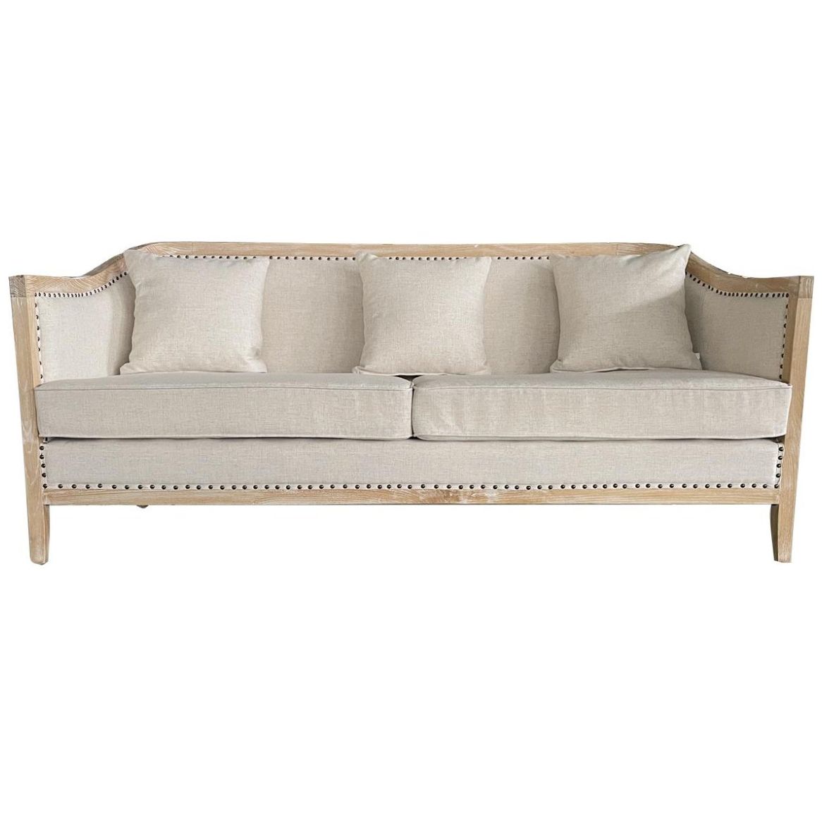 Sofa French Ivory Vintage Home