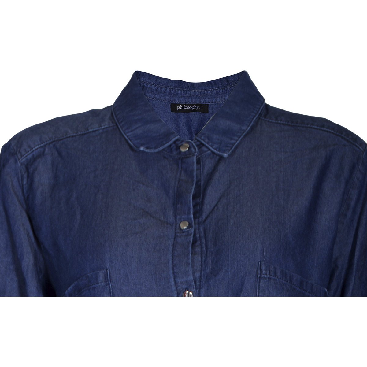 Vestido para Mujer Liso con Botones Frontales Philosophy