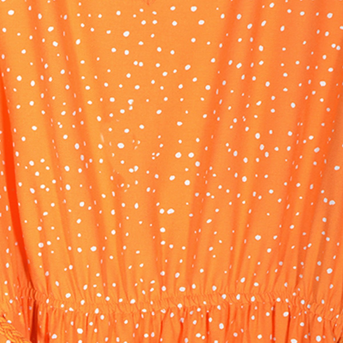 Vestido para Mujer con Olanes Y Cinta de Amarre en Cintura Philosophy