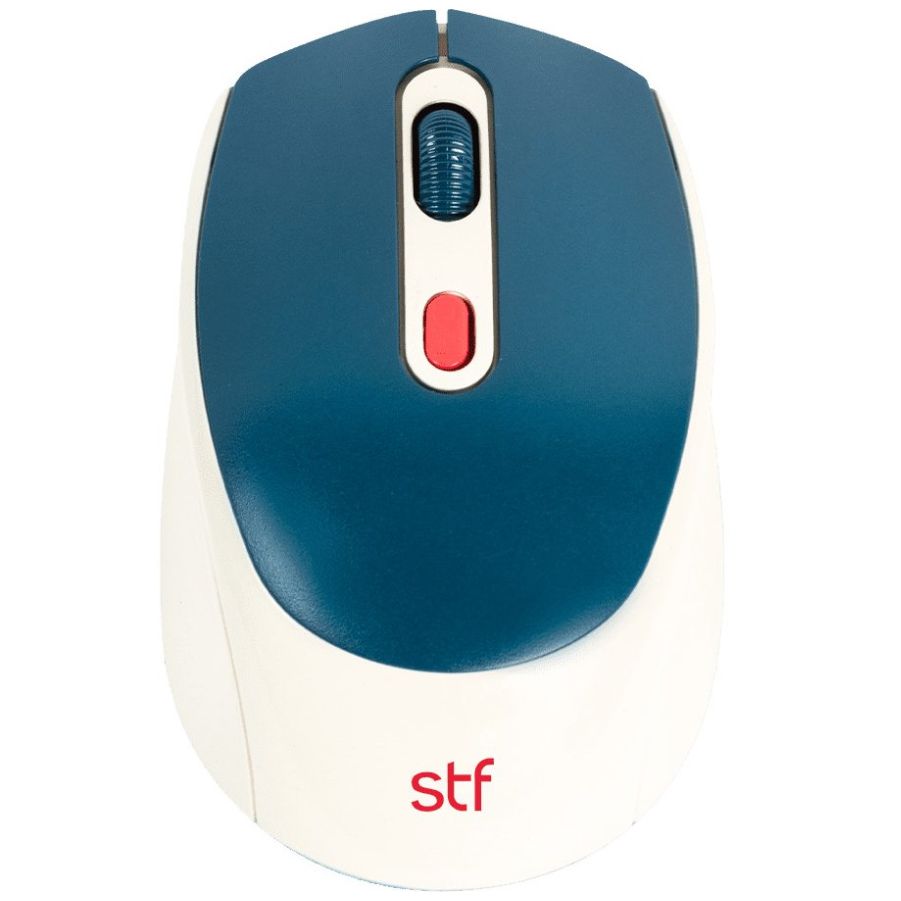 Mouse Stf Inalámbrico Juno Azul