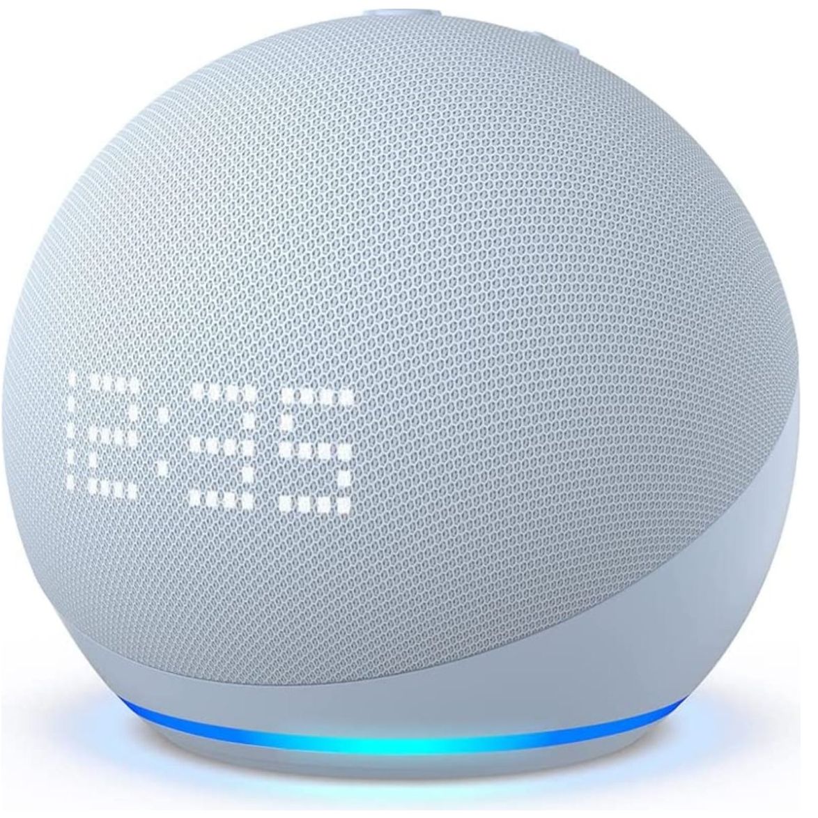 Echo Dot Azul 5Ta Generación C/ Reloj- Bocina Inteligente Amazon