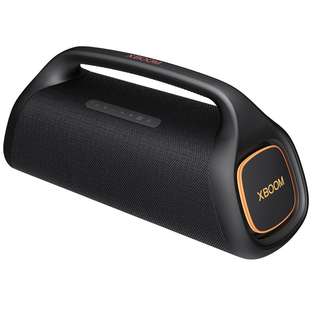 Bocina Portátil LG Xboom Go Xg9- Inalámbrica, Resistente al Agua y Polvo Negro