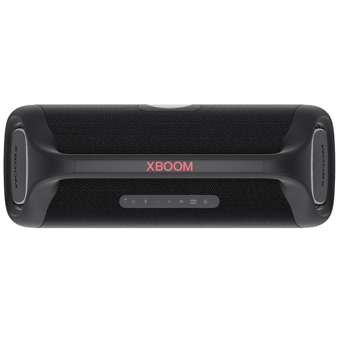 Bocina Portátil LG Xboom Go Xg9- Inalámbrica, Resistente al Agua y Polvo Negro