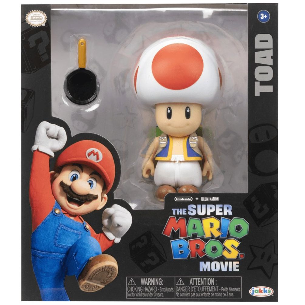 Figura 5" Toad Super Mario Movie Nintendo