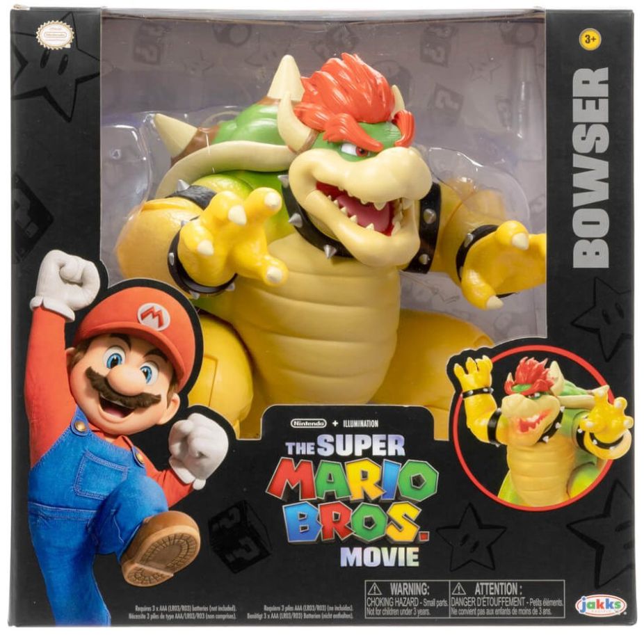 Figura Bowser 7" Super Mario Movie Nintendo