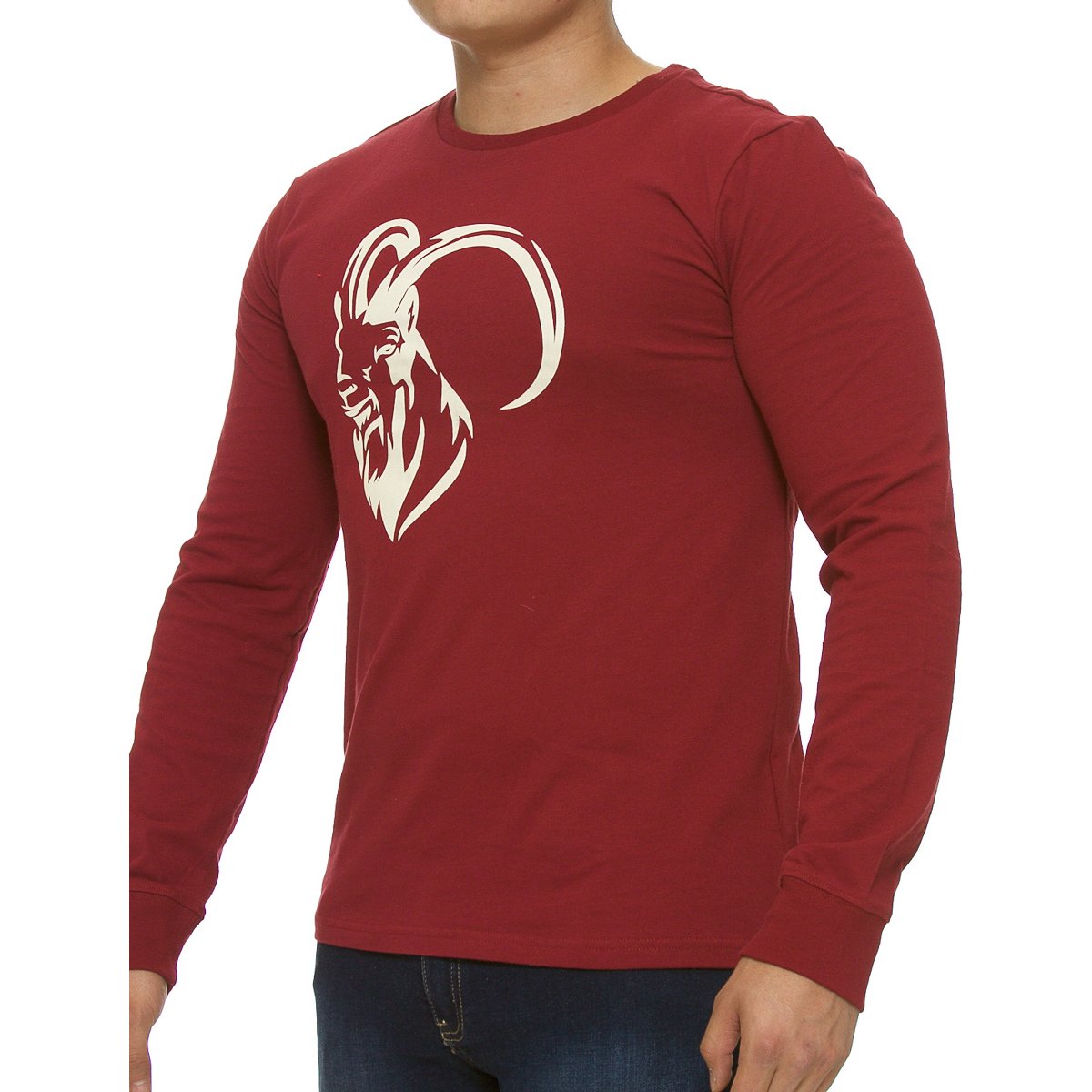 Playera Casual Manga Larga para Hombre Jeanious