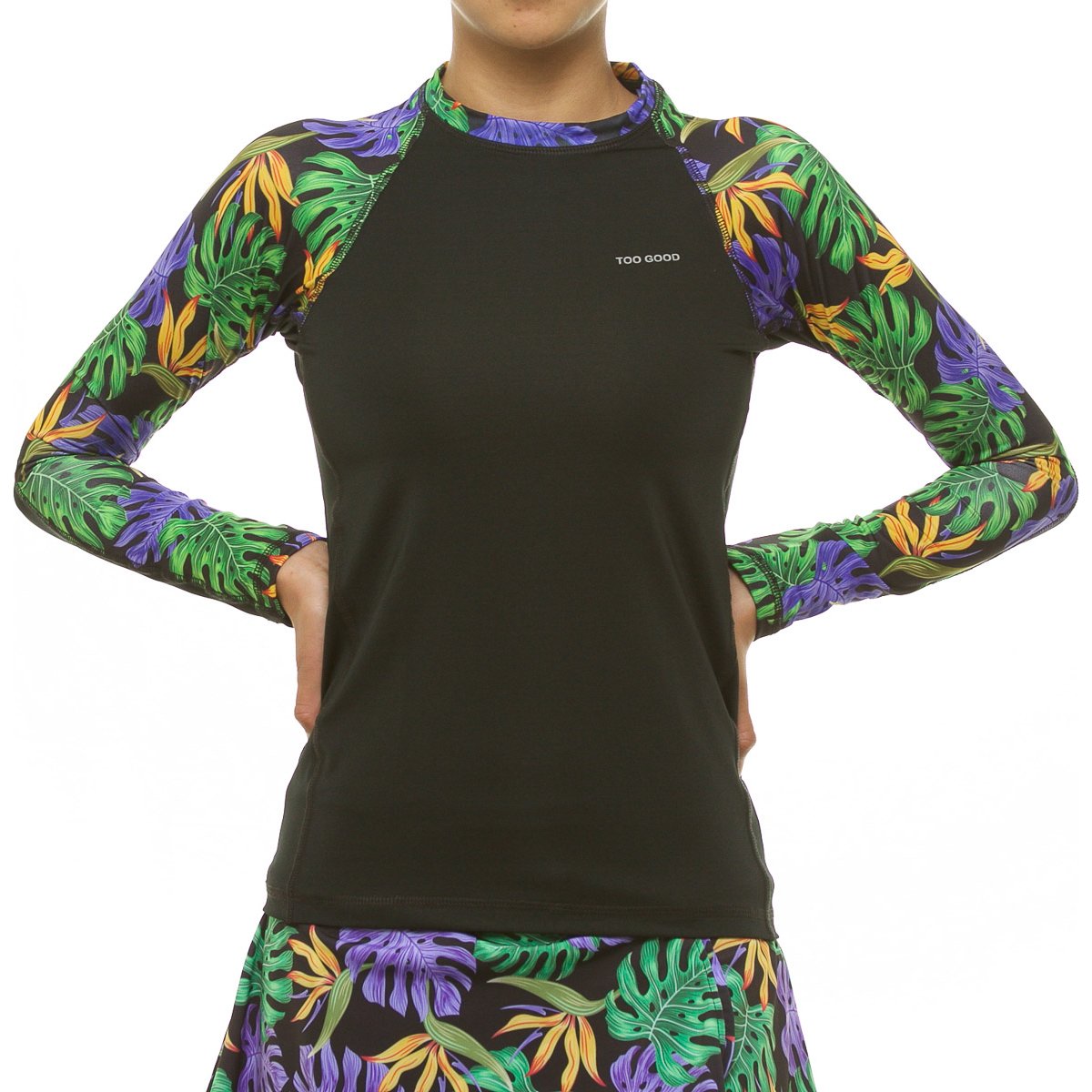 Traje de Baño con Calzón Manga Larga para Dama Too Good