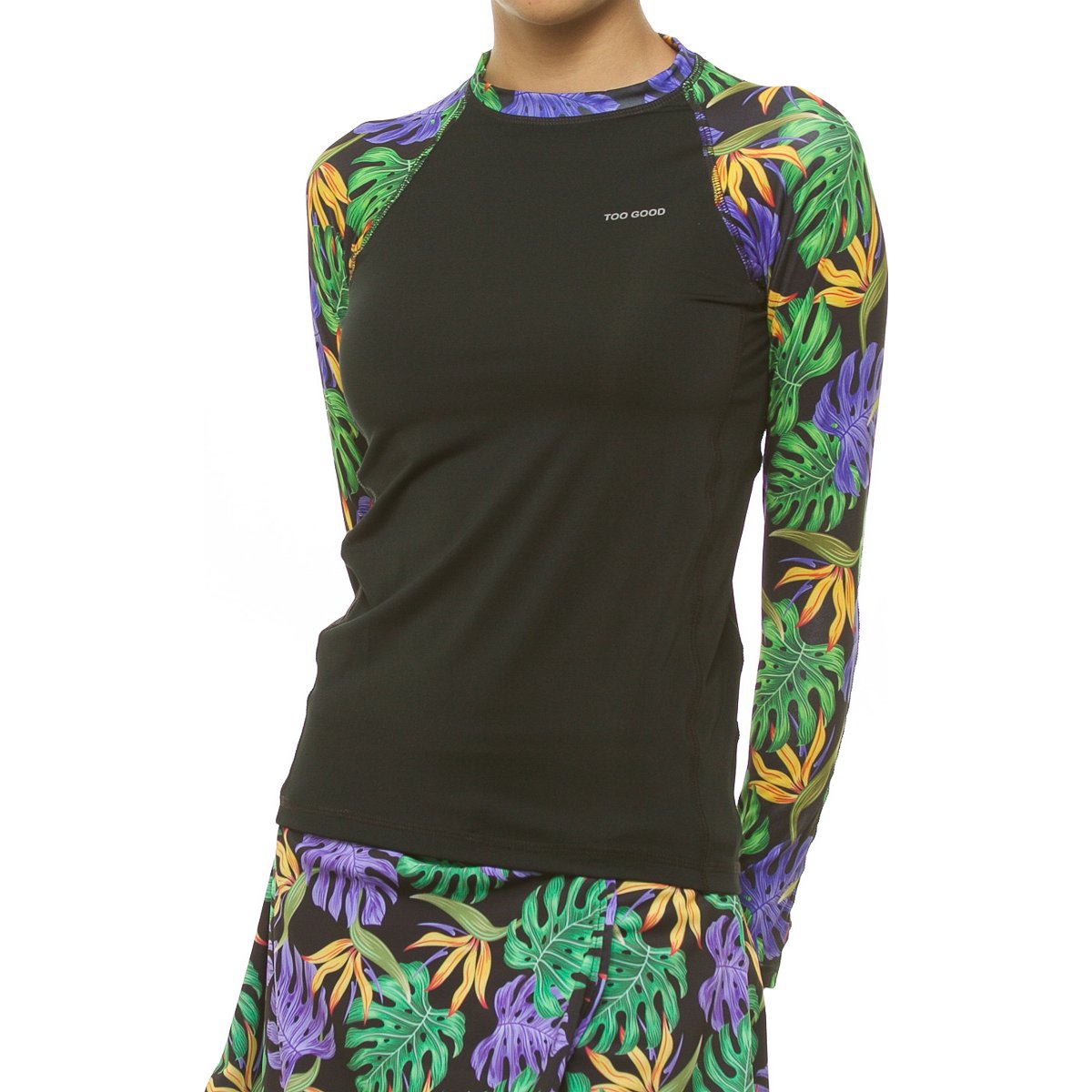 Traje de Baño con Calzón Manga Larga para Dama Too Good