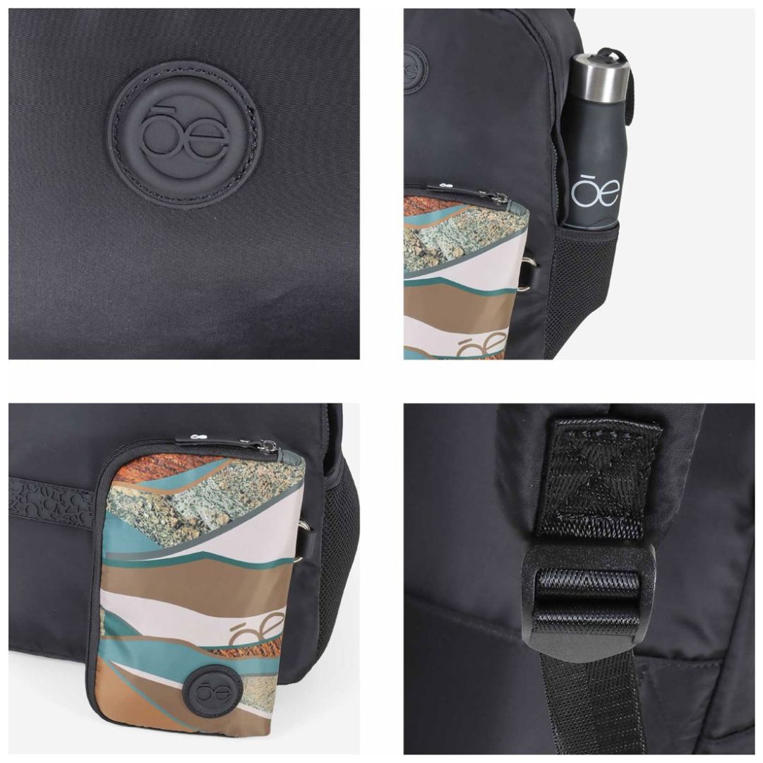 Mochila Tipo Back Packporta Laptop Lurida 15 Negro Cloe