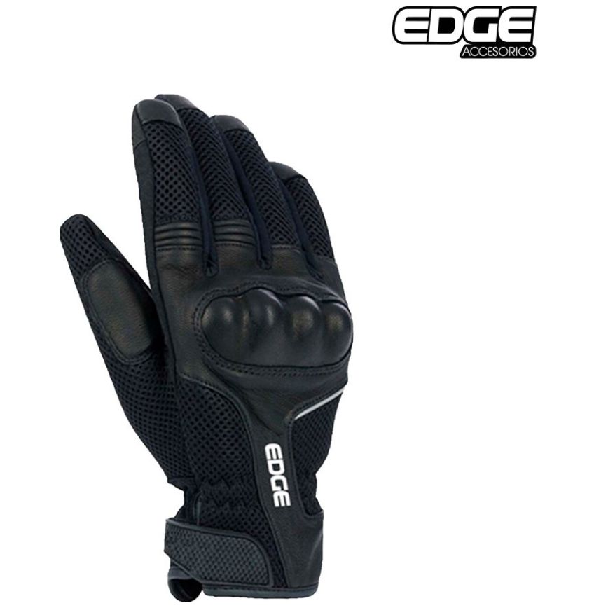 Guante de Tela Negro Edge Talla M