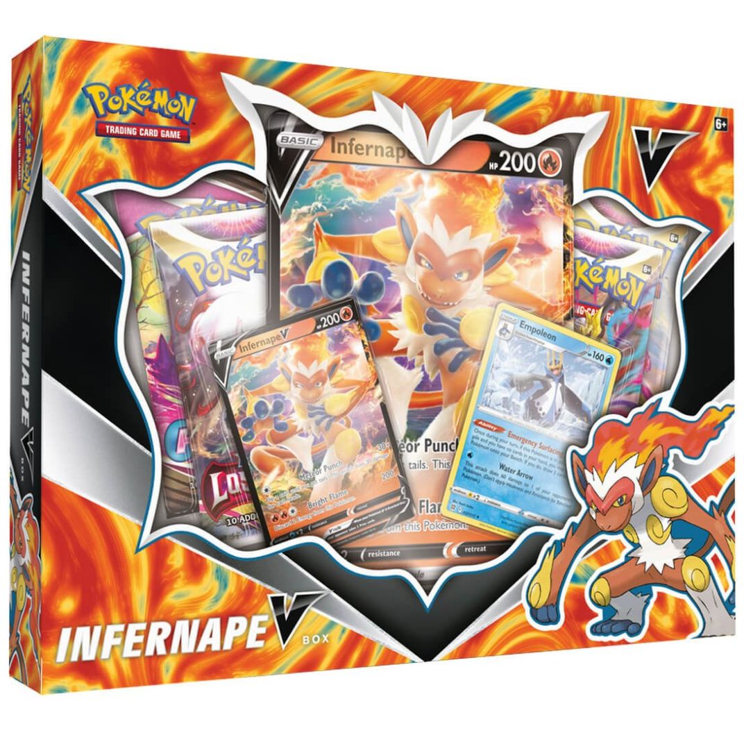Tarjetas Pokémon Tcg Infernape V Box
