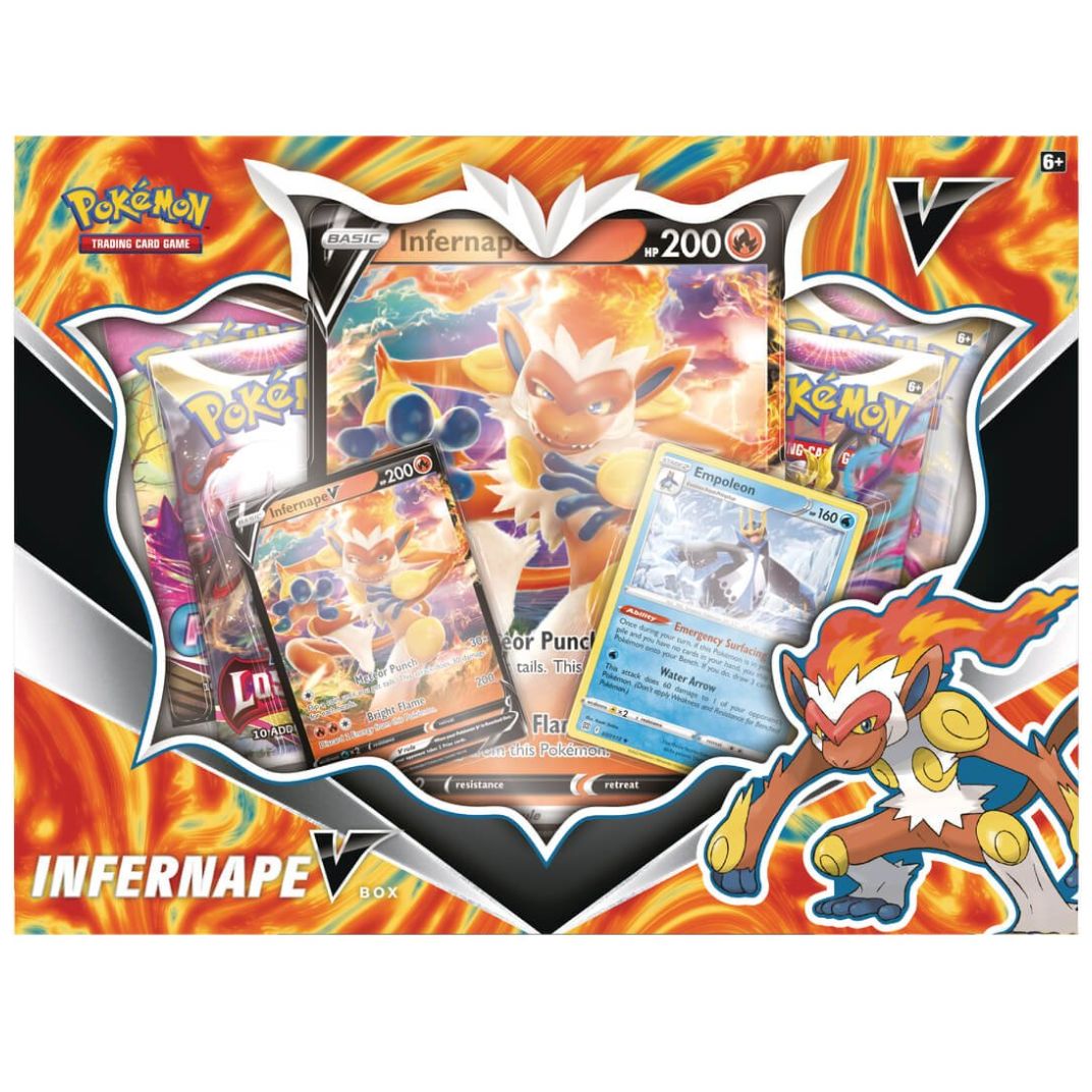 Tarjetas Pokémon Tcg Infernape V Box