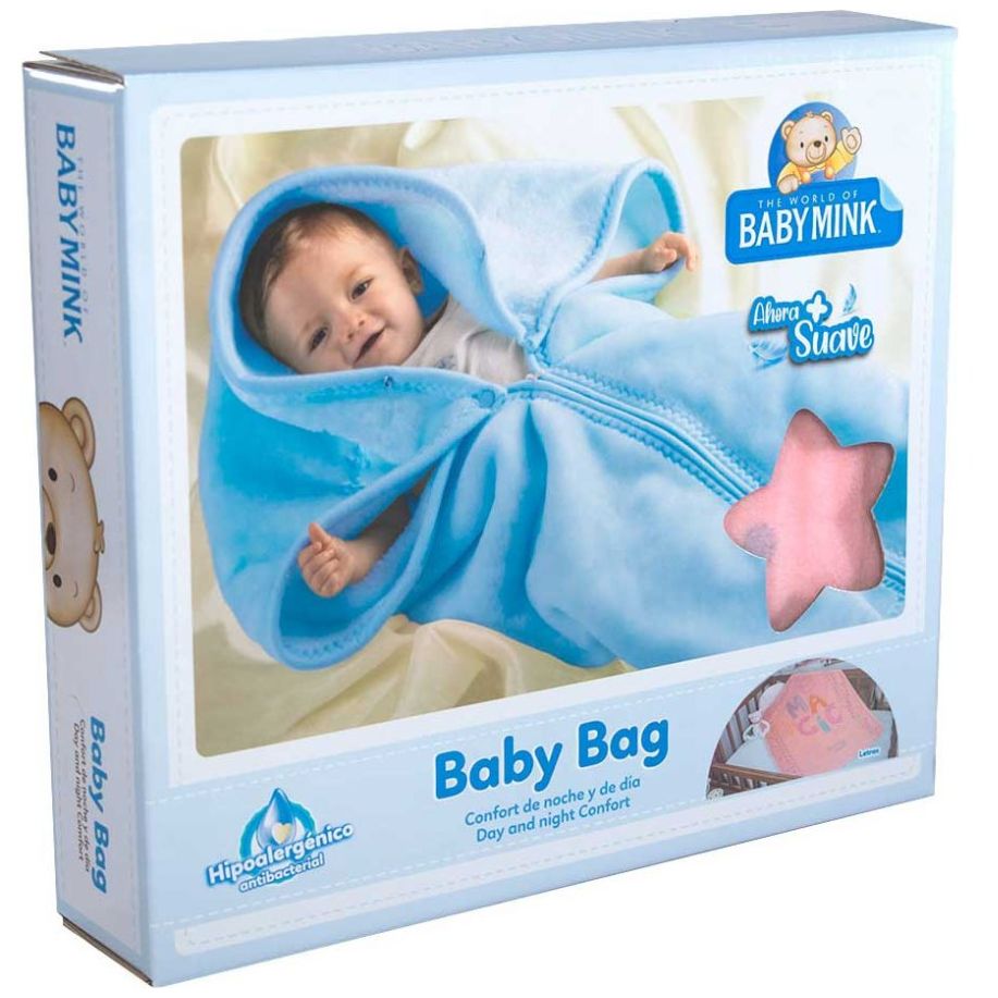 Cobertor Baby Bag Baby Mink