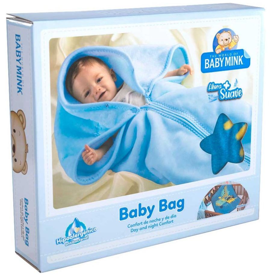 Cobertor Baby Bag Baby Mink
