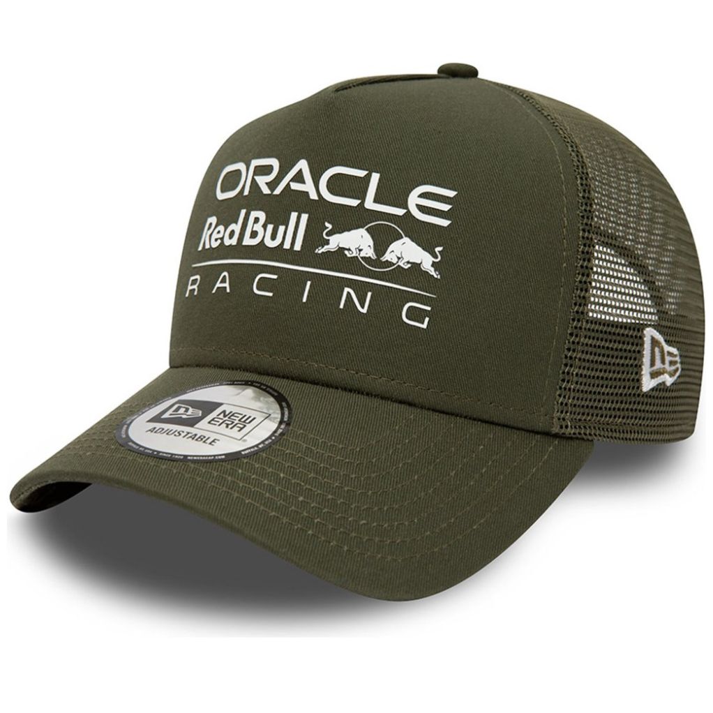 Gorra Unisex Verde Redbull New Era Trucker
