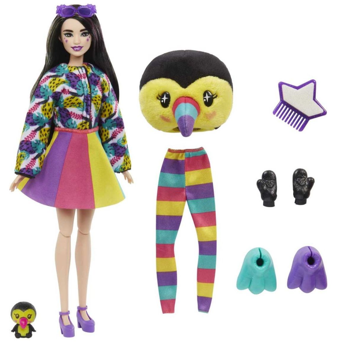 Barbie Cutie Reveal Muñeca Animales de la Selva