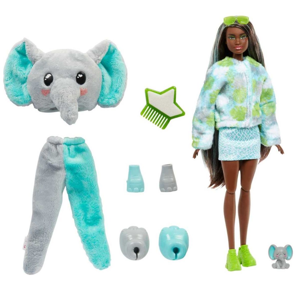 Barbie Cutie Reveal Muneca Animales de la Selva