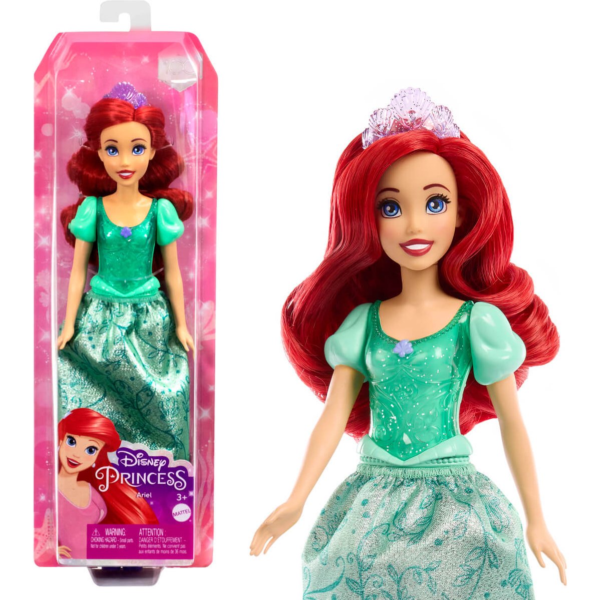 Disney Princesa Muñeca Ariel para Niñas de 3 Años y Más