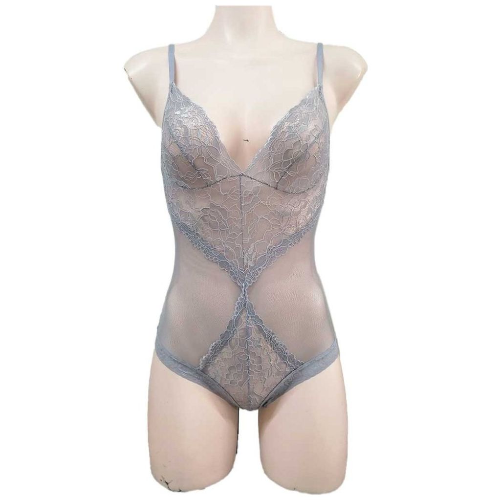 Body de Encaje con Mesh Zelina