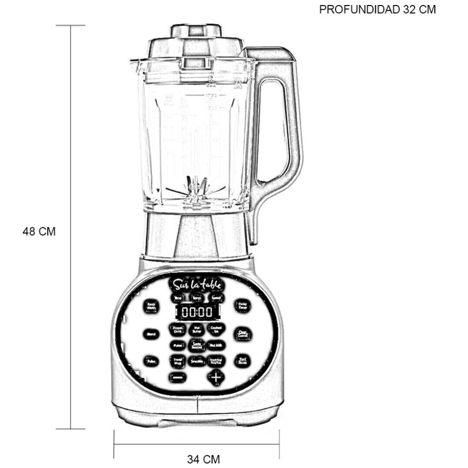Licuadora Negra Sur la Table