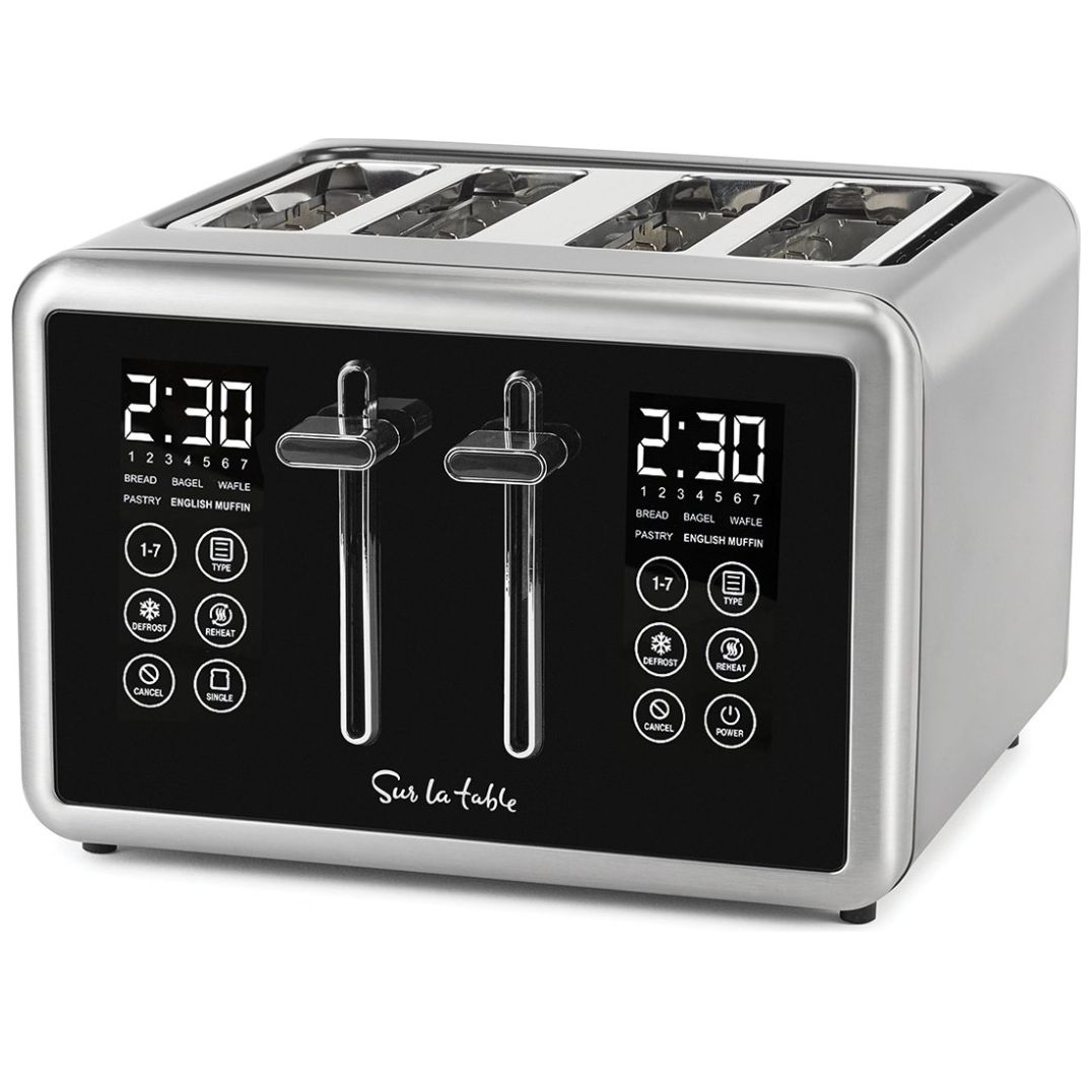 Tostador Negro para 4 Rebanadas Sur la Table