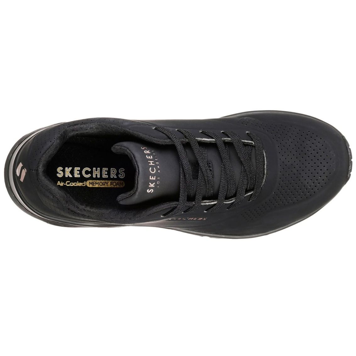 Tenis con Capsula de Aire Negro Skechers