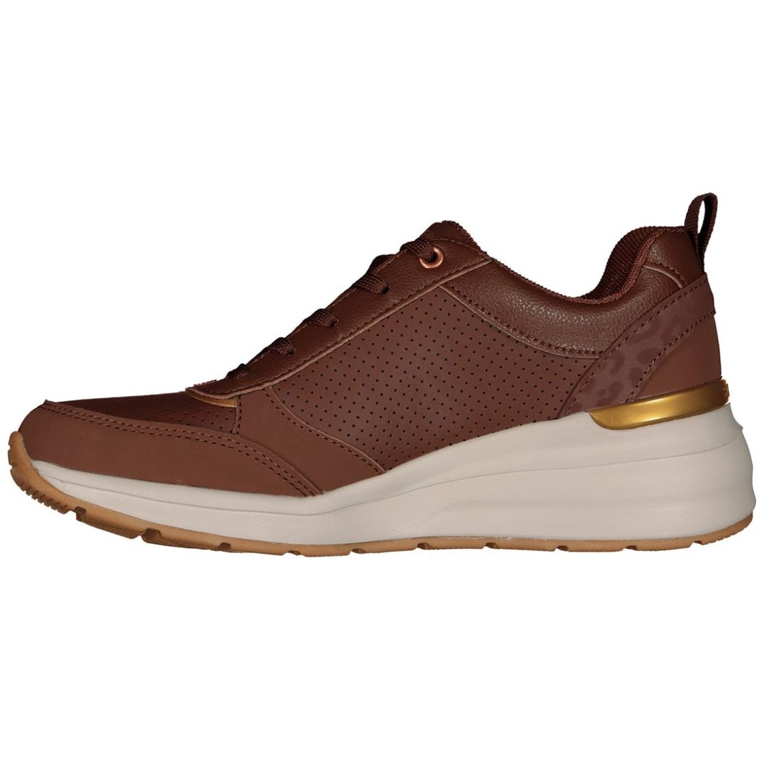 Skechers burst mujer marron on sale