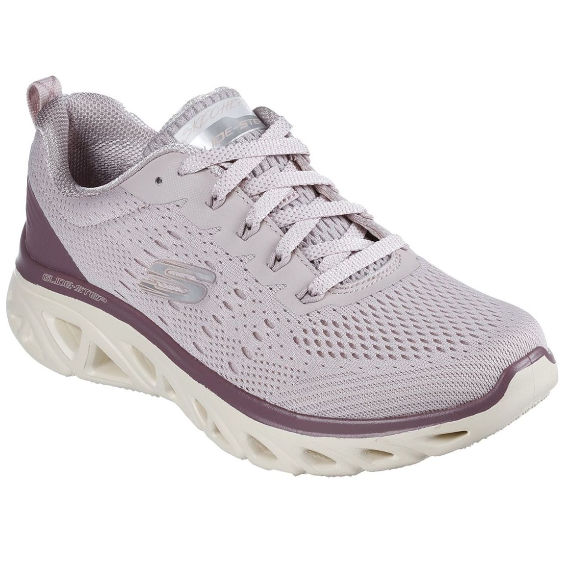 Tenis Deportivo Lila Skechers