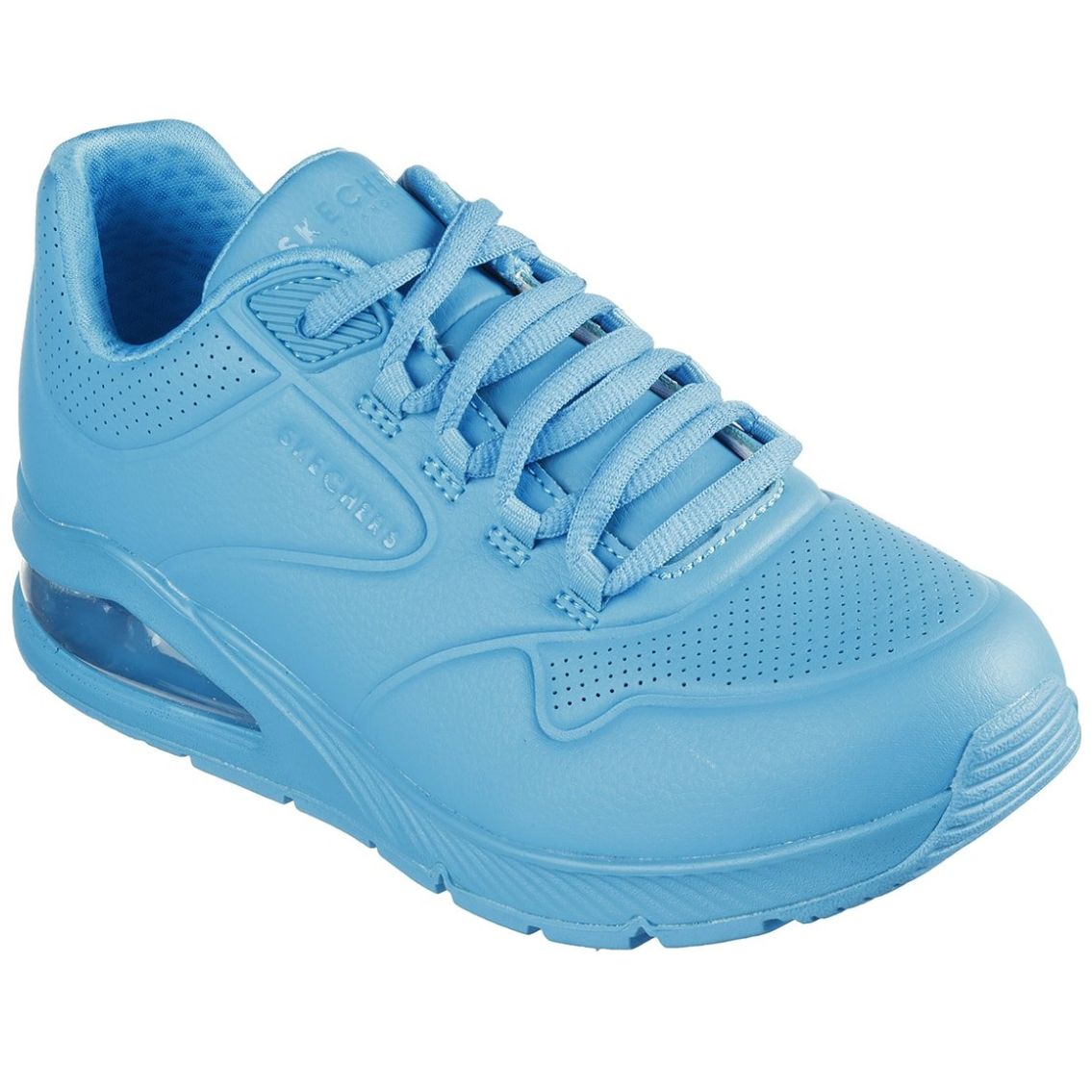 Tenis con Capsula de Aire Turquesa Skechers