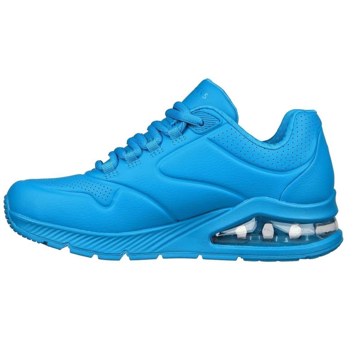 Tenis con Capsula de Aire Turquesa Skechers