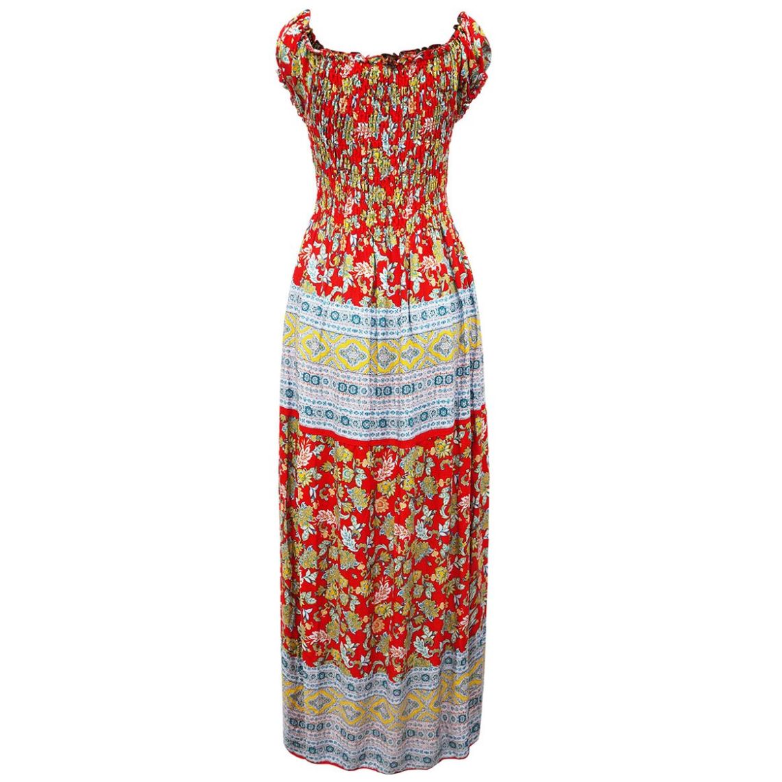 Vestido Estampado para Mujer Cafeina Curvy