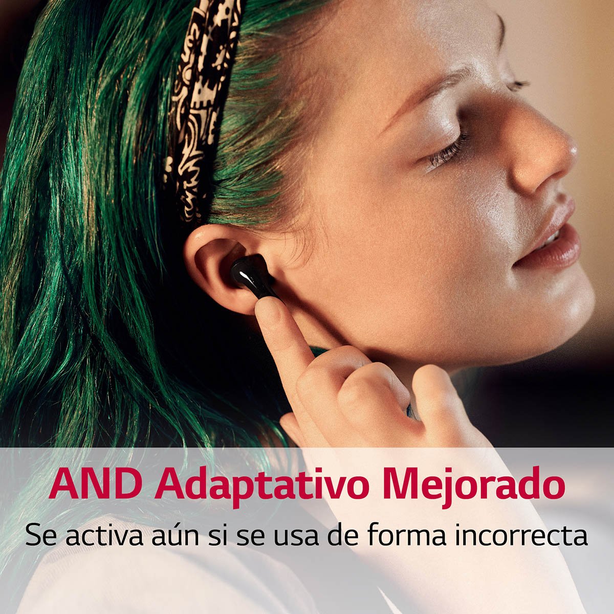 Audífonos LG Tone Free T90 Inalámbricos Dolby Atmos con Plug & Wireless y Anc Negro