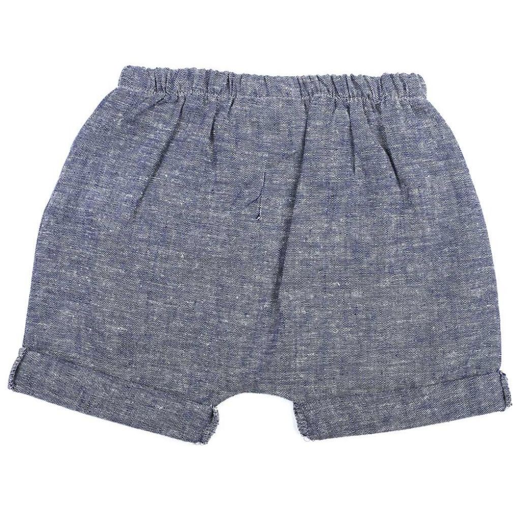 Bermuda para Bebé Tela Lino Denim Carosello