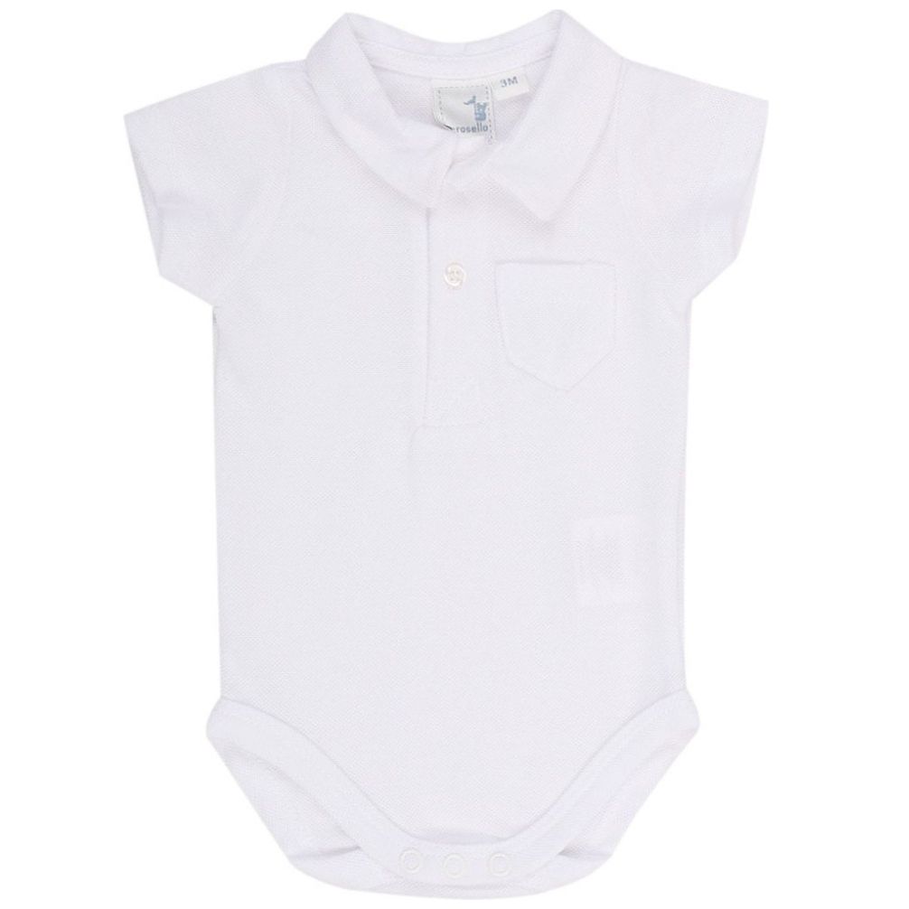 Pañalero para Bebé Cuello "v" Manga Corta Carosello
