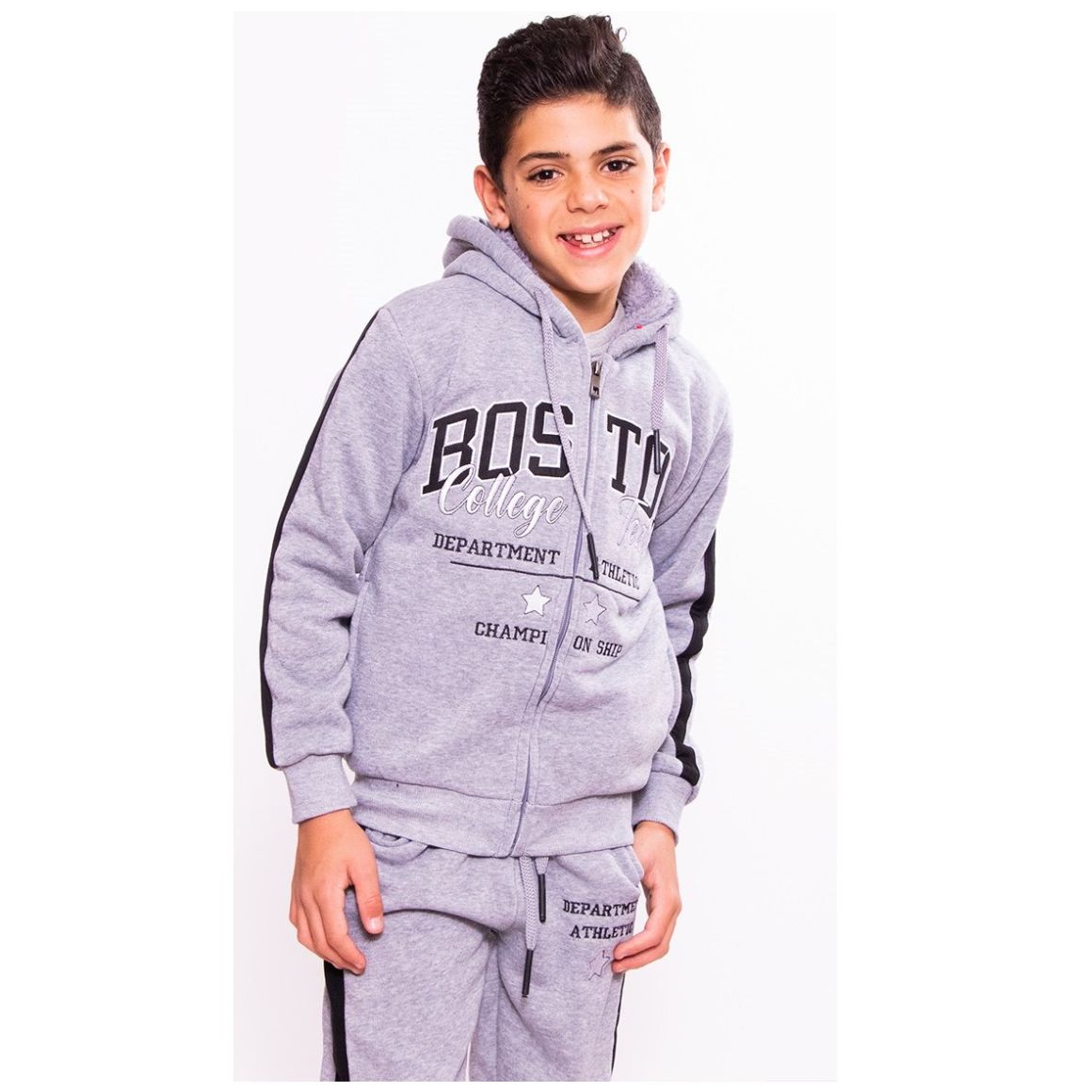 Conjunto para Niña de 2 Piezas Sudadera Y Pants Felpa Studio si