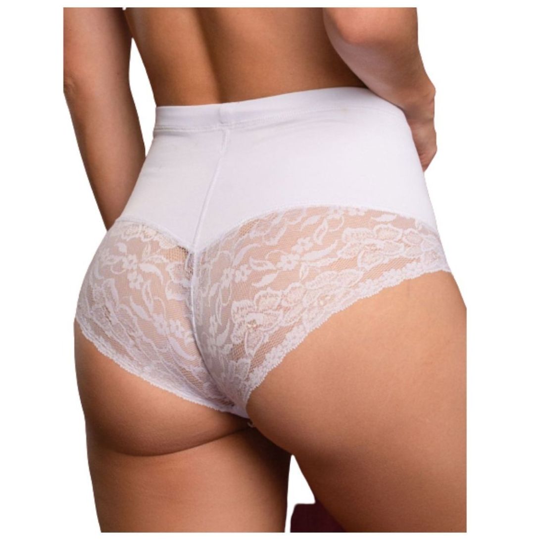 Cachetero de Microfibra Y Encaje Diane Poitiere