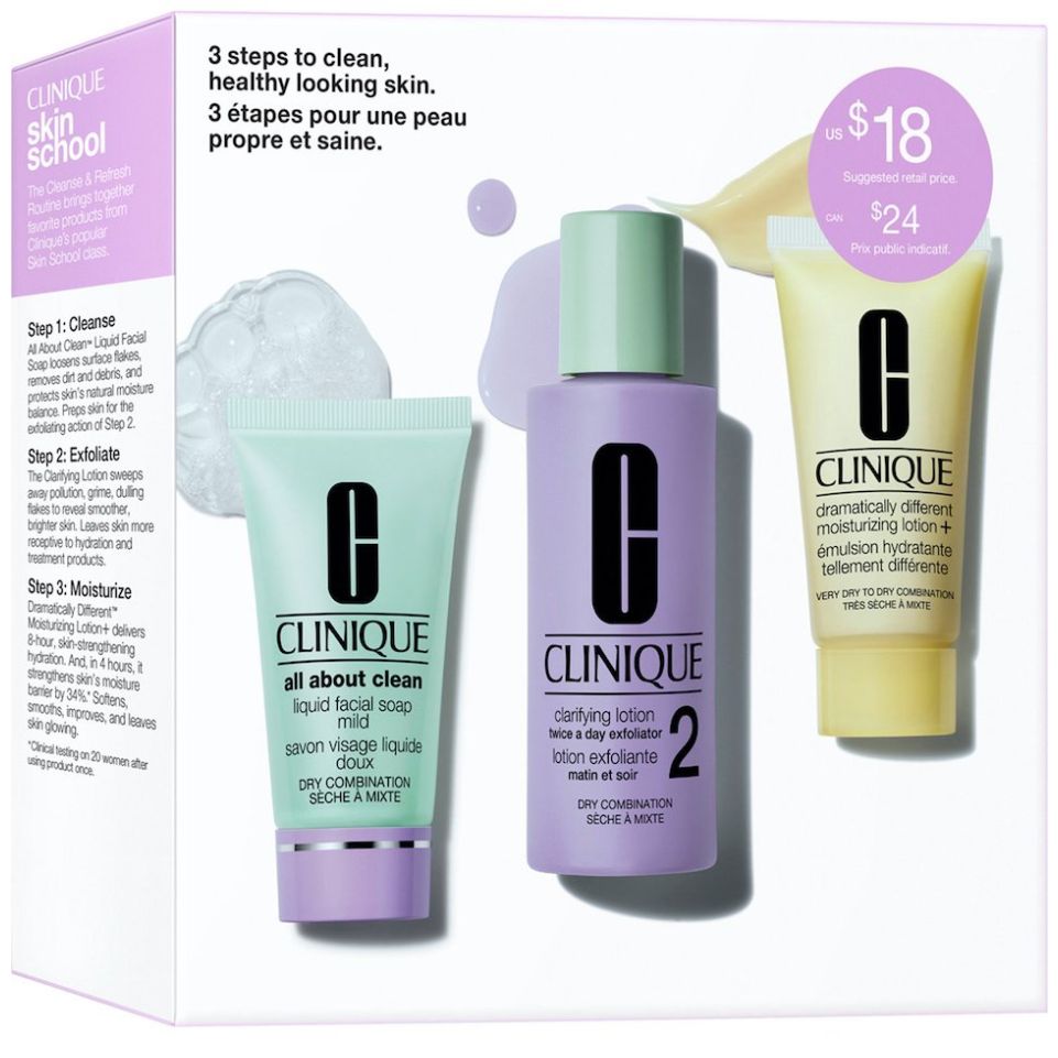 Clinique Mini Kits 3 Pasos Piel Seca a Mixta