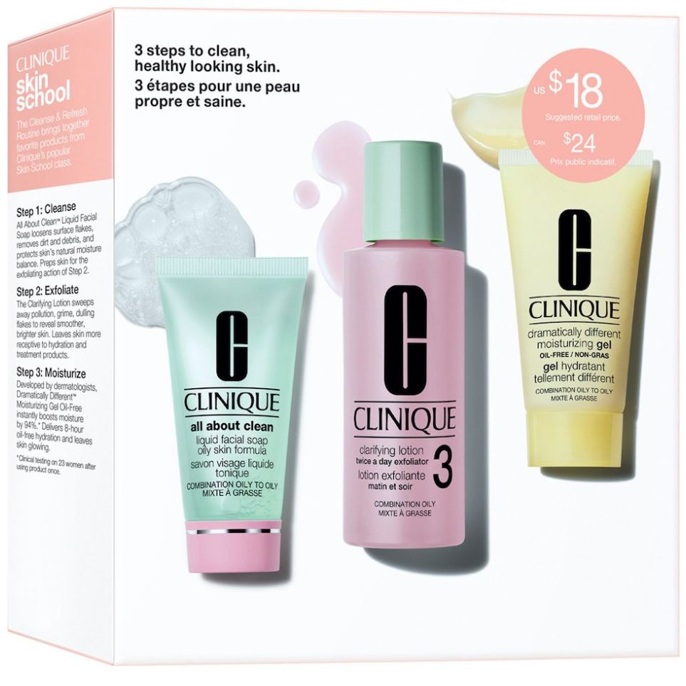Clinique Mini Kits 3 Pasos Piel Grasa a Mixta