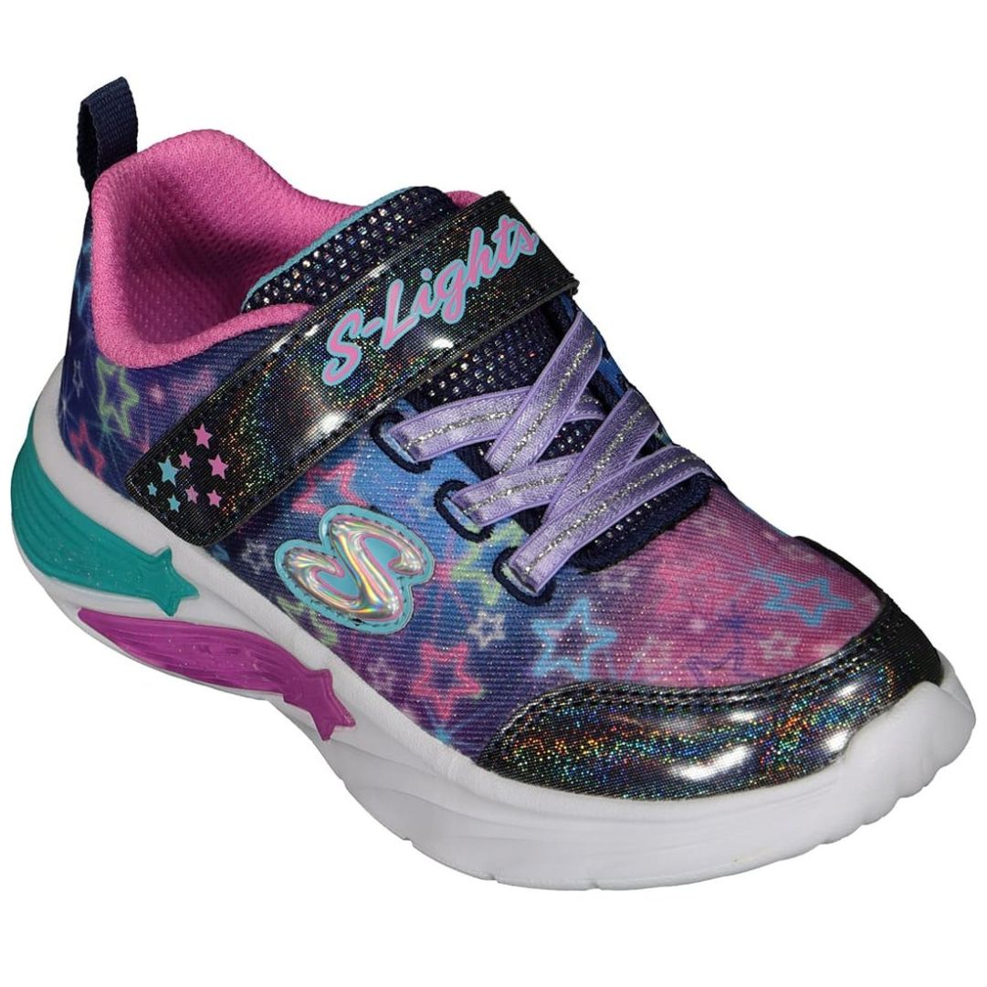 Tenis para Niña Lights con Velcro 11-16 Skechers