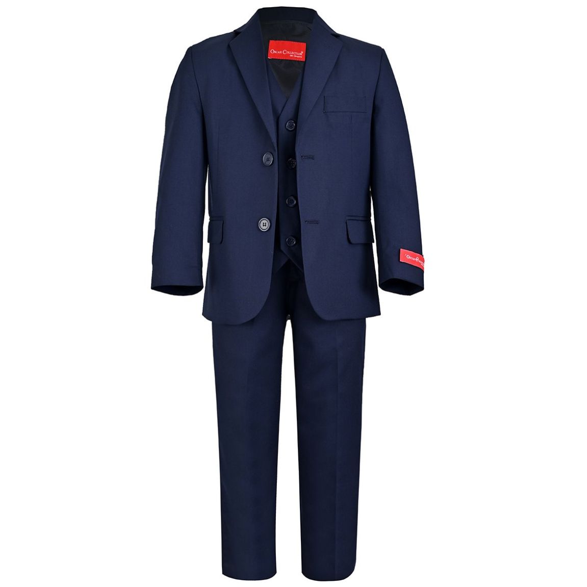 Traje para Niño de 3 Piezas Chaleco, Saco Y Pantalón Oscar Collection