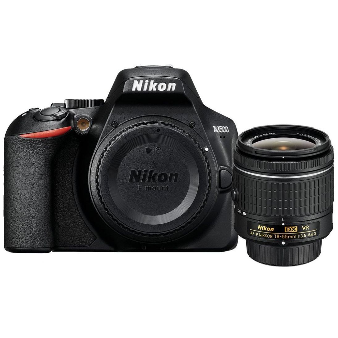 Cámara Nikon 24Mp 18-55Mm Dx D3500 B