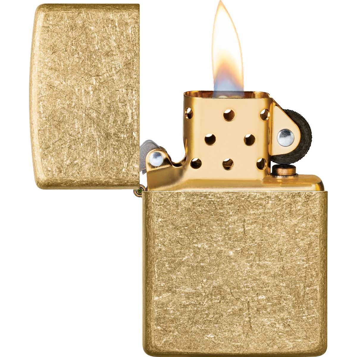 Encendedor Zippo Color Dorado Tumbl