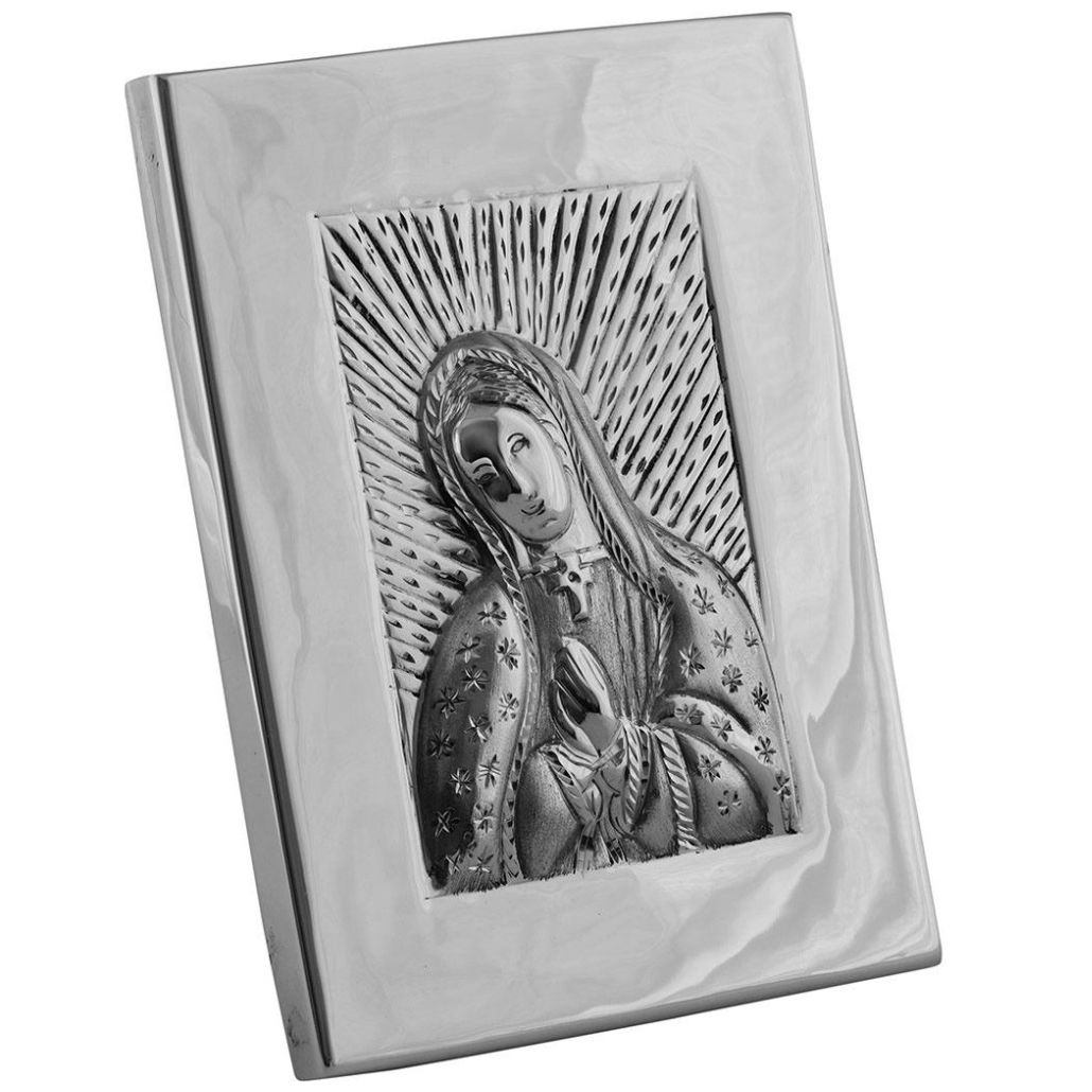 Virgen  Medio Cuerpo 200 Gramos - Plata Ley .925 Sanborns