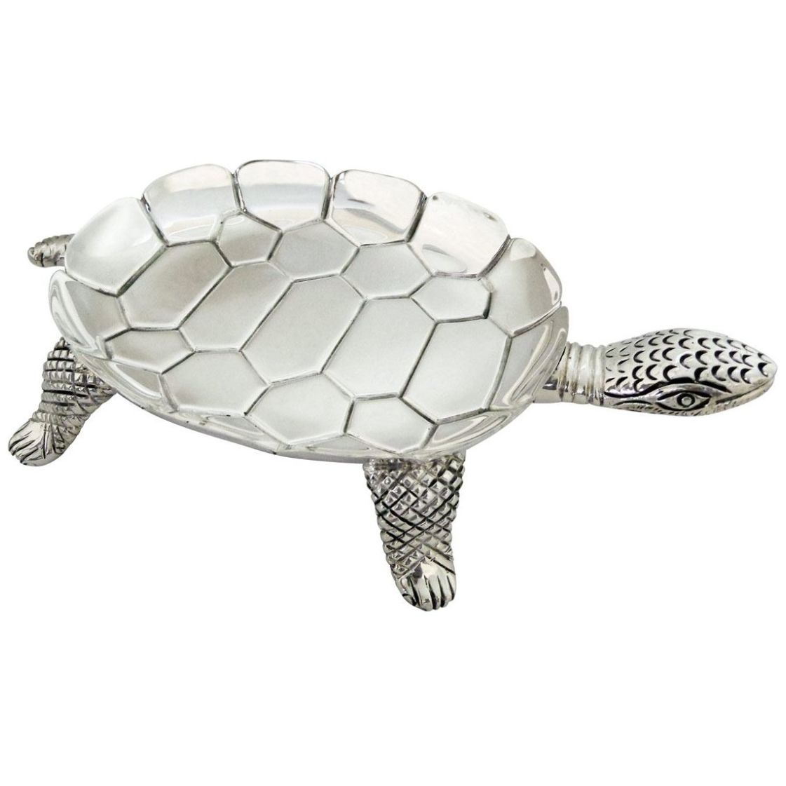 Tortuga Botanera Grabada 5001 - Plata Ley .925 Sanborns