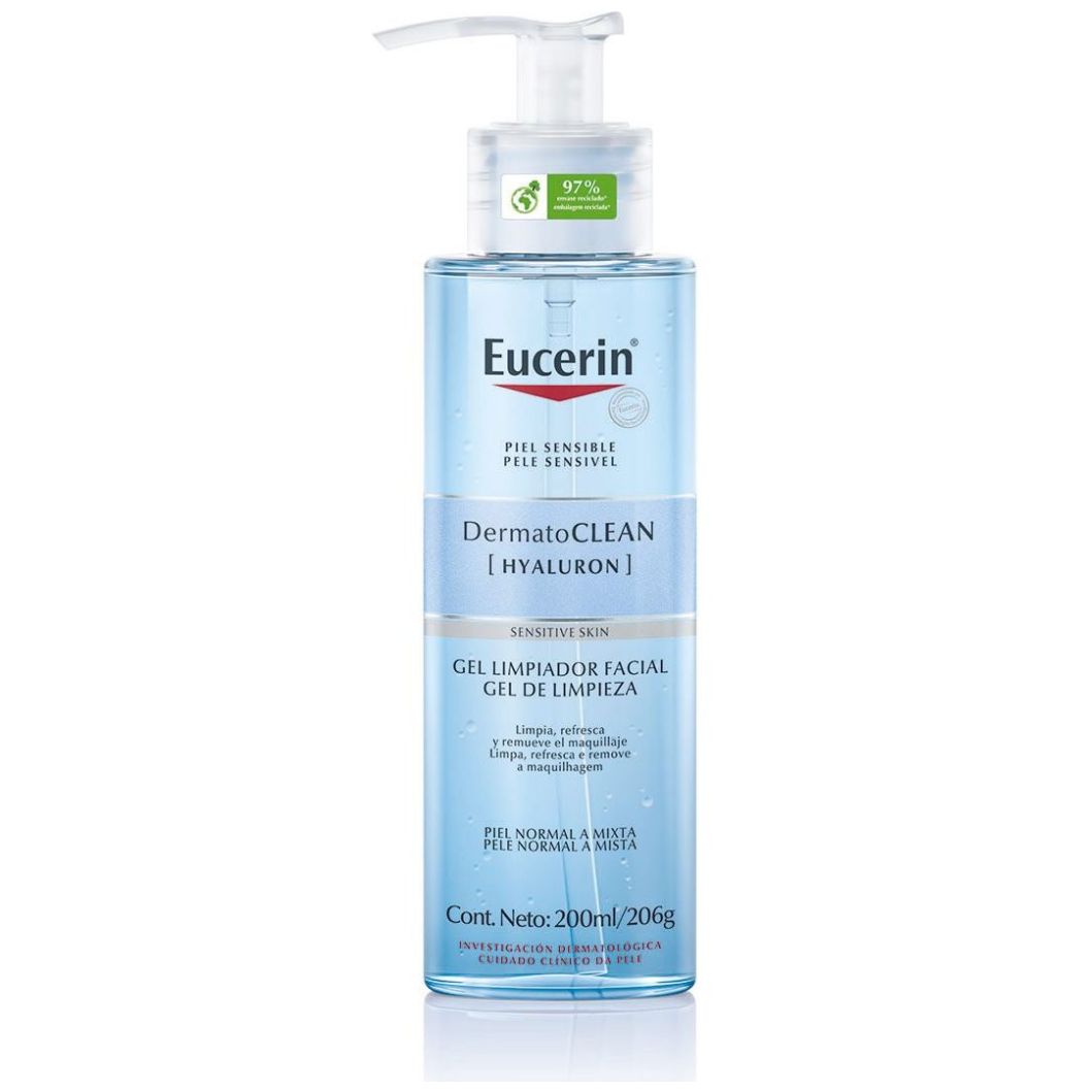 Eucerin Dermatoclean Gel Limpiador Facial 200Ml