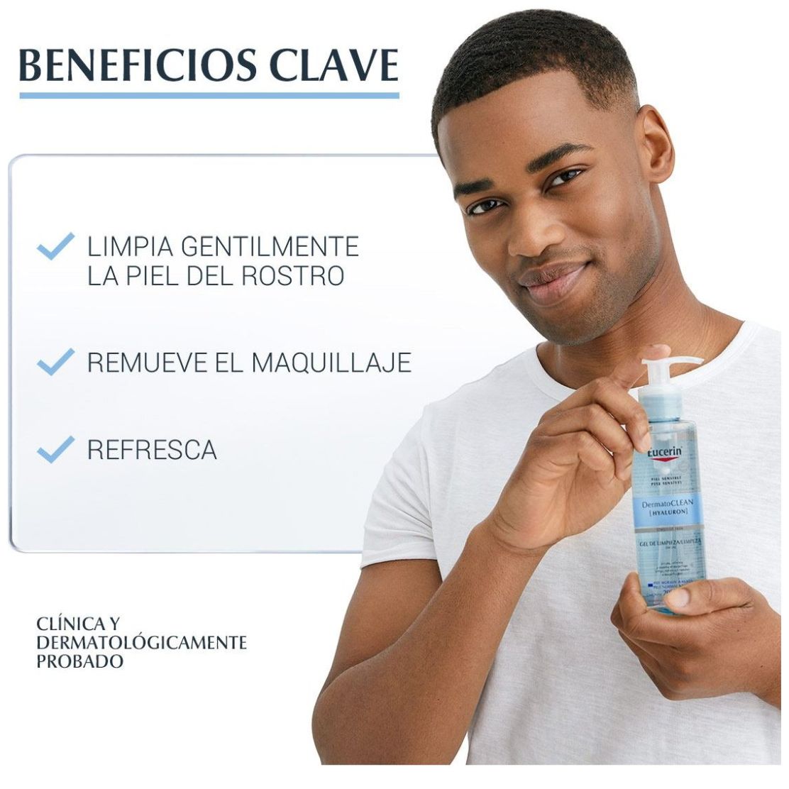 Eucerin Dermatoclean Gel Limpiador Facial 200Ml