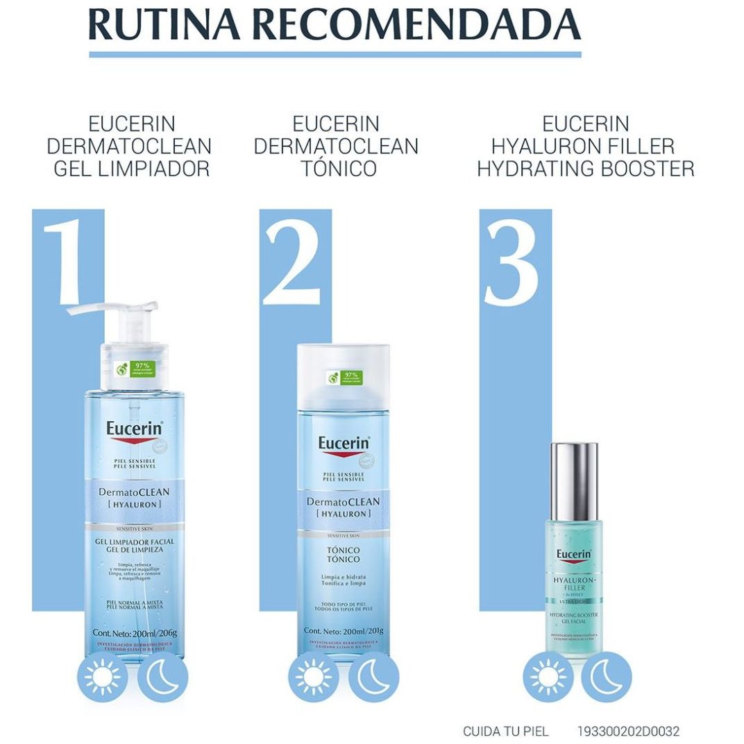 Eucerin Dermatoclean Gel Limpiador Facial 200Ml