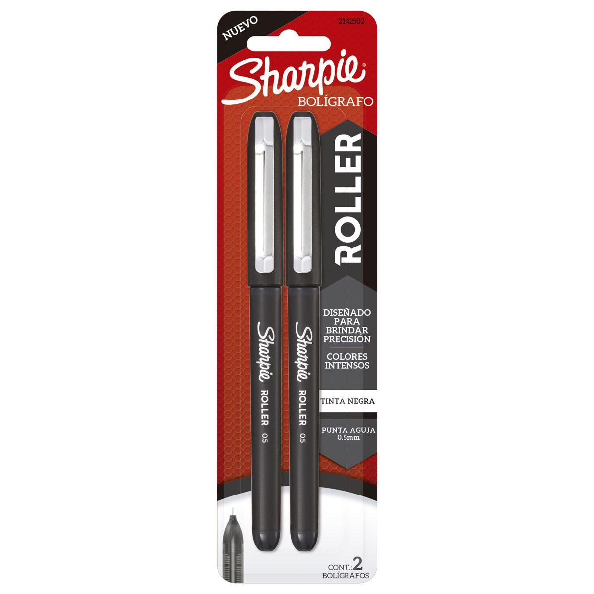 Sharpie Rb Negro 2Ct Blister